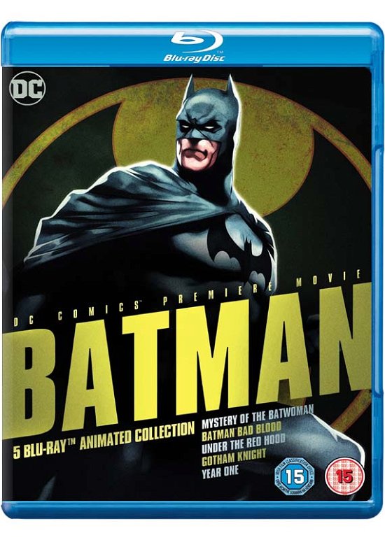 Cover for Batman Animated Bxst Bds · DC Universe Movie Collection - Batman (5 Films) (Blu-ray) (2016)