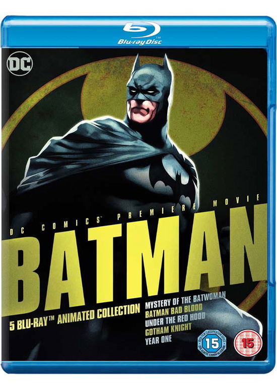 DC Universe Movie Collection - Batman (5 Films) - Batman Animated Bxst Bds - Movies - Warner Bros - 5051892201520 - August 1, 2016