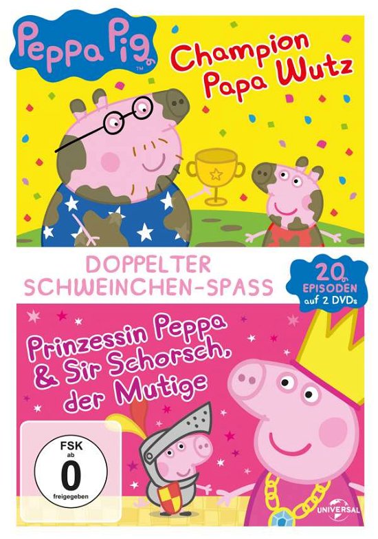Cover for Keine Informationen · Peppa Pig-prinzessin Peppa &amp; Sir Schorsch Der... (DVD) (2021)