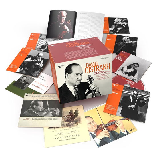 David Oistrakh · The Warner Remastered Edition - Complete Columbia & Hmv Recordings / Premières, Rarities & Live Performances (58cd +3dvd) (CD/DVD) (2024)