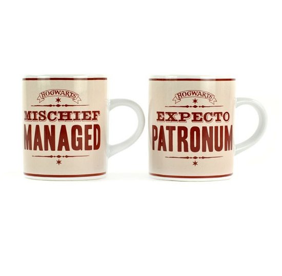 Espresso Patronum Set of 2 - Harry Potter - Merchandise - HALF MOON BAY - 5055453439520 - 