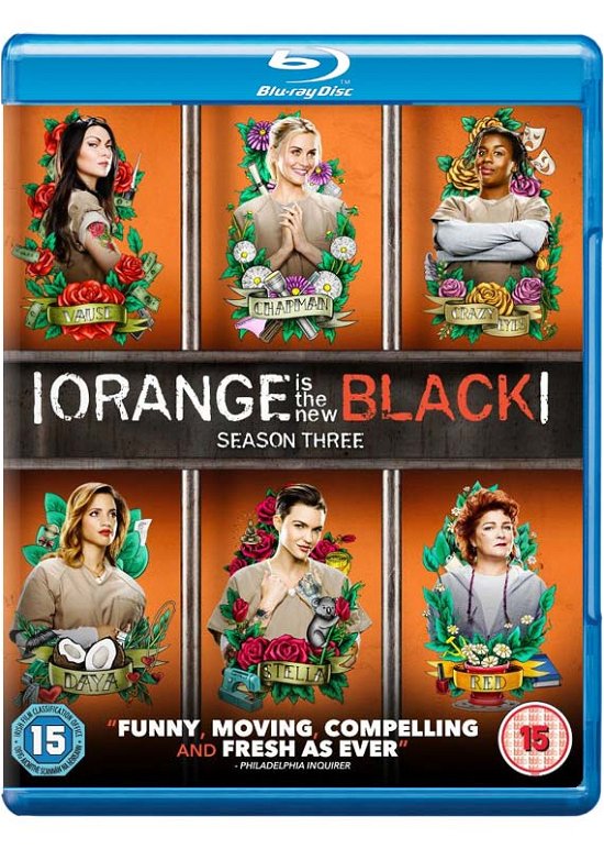 Cover for Orange is the New Black Season · Orange Is The New Black: Season 3 (Blu-ray) (2016)