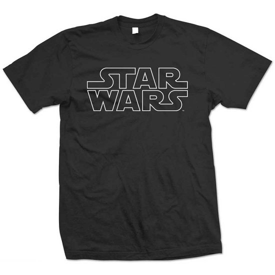 Star Wars Unisex T-Shirt: Logo - Star Wars - Merchandise -  - 5055979906520 - 