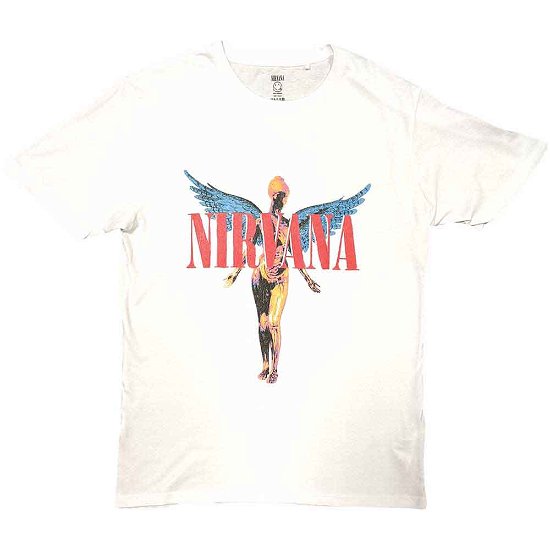 Nirvana Unisex T-Shirt: Angelic - Nirvana - Koopwaar -  - 5056561070520 - 