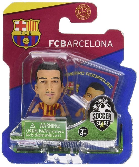 Cover for Creative Toys Company · Soccerstarz - Barcelona Pedro Rodriguez **AWAY KIT** (DIV)