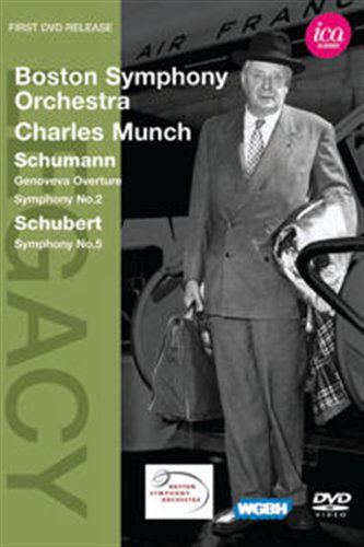 Schumannschubertmunch - Boston Socharles Munch - Filmes - ICA - 5060244550520 - 31 de outubro de 2011