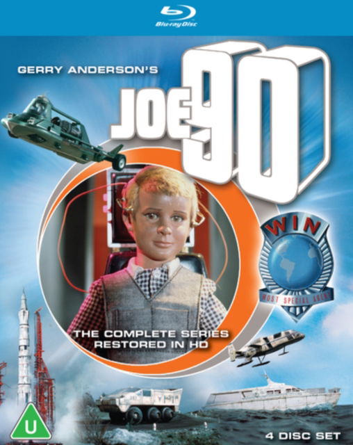 Cover for Joe 90 the Complete Series Bluray · Joe 90: The Complete Series (Blu-ray) (2024)