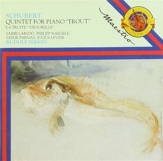 Cover for Laredo / Naegele / Parnas / Levine / Serkin · Quintet for Piano '' Trout'' (CD) (1987)
