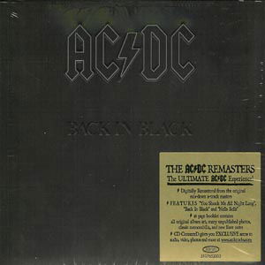 AC/DC · Back In Black (CD) [Remastered edition] [Digipak] (2003)