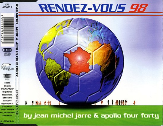 Jean Michel Jarre-rendez Vous 98 -cds- - Jean-Michel Jarre - Musikk -  - 5099766562520 - 