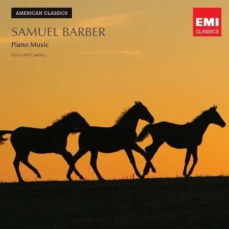 Cover for Barber \ Leon Mccawley · American Classics: Samuel Barb (CD) (2011)