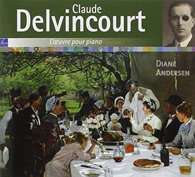 Claude Delvincourt Works for Piano 1 - Diane Andersen - Musik - Azur Classical - 5425003921520 - 7. april 2017