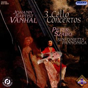 Cover for J.b. Vanhal · 3 Cello Concertos (CD) (2010)