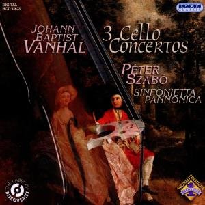 Cover for J.b. Vanhal · 3 Cello Concertos (CD) (2010)