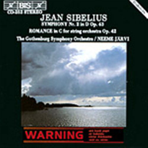 Symphony 2 / Romance - Sibelius / Jarvi / Gothenburg So - Musique - BIS - 7318590002520 - 25 mars 1994