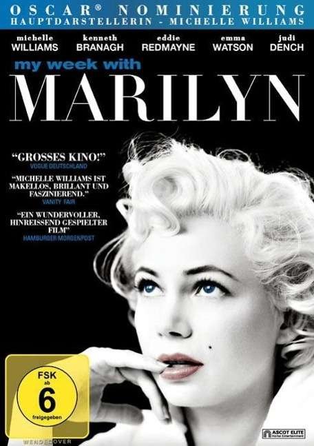 Cover for My Week with Marilyn (DVD) (2012)