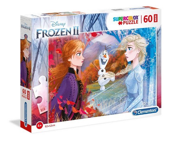 Clementoni Maxi Puzzel Disney Frozen 2 60st. - Clementoni - Merchandise - Clementoni - 8005125264520 - 