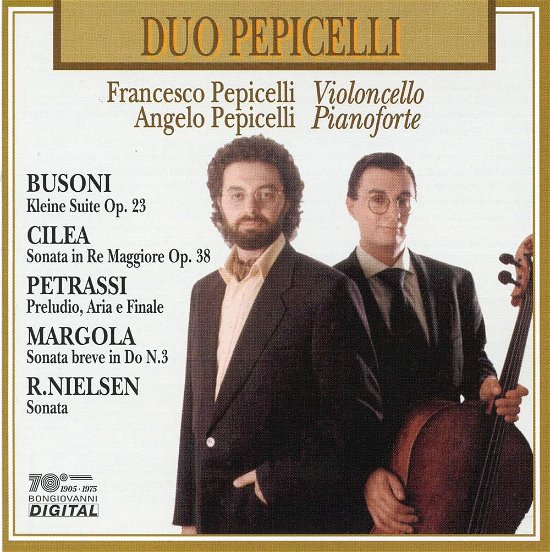 Cover for Cilea / Pepicelli,f. / Pepicelli,a. · Sonata in Re Magg Op 38 / Sonata Breve in Do N 3 (CD) (1992)