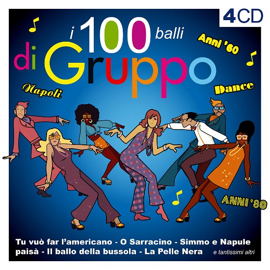 Cover for Compilation · 100 Balli DI Gruppo / Various (CD) [Box set]
