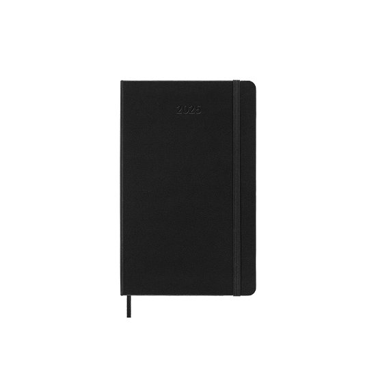 Cover for Moleskine · Moleskine 2025 12-Month Weekly Vertical Large Hardcover Notebook: Black (Pocketbok) (2024)