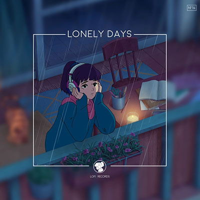 Cover for Various Artists / Lofi Girl · Lofi Girl Presents Lonely Days (LP) (2024)