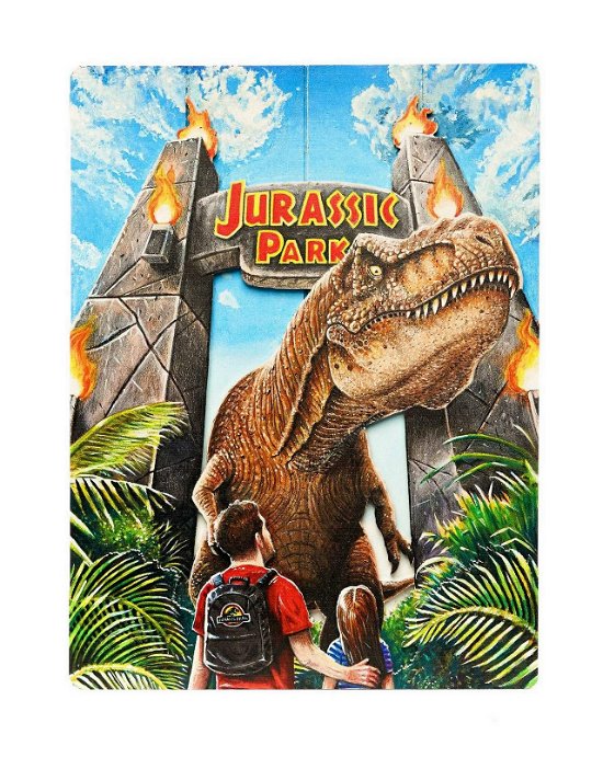 Cover for P.derive · Jurassic Park Rex Attack Woodart (Leketøy)