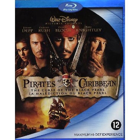 Cover for Pirates Of The Caribbean 1 · Curse Of The Black Pearl (Blu-Ray) (2010)