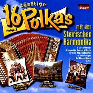 16 Zünftige Polkas Mit D. Steirischen Harmo - Various Artists - Musik - TYROLIS - 9003549779520 - 20. juli 1999
