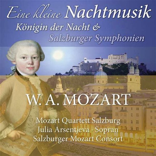 Eine kleine Nachtmusik - Mozart Quartett Salzburg - Música - Mozartiana Classics - 9120008210520 - 27 de julho de 2018