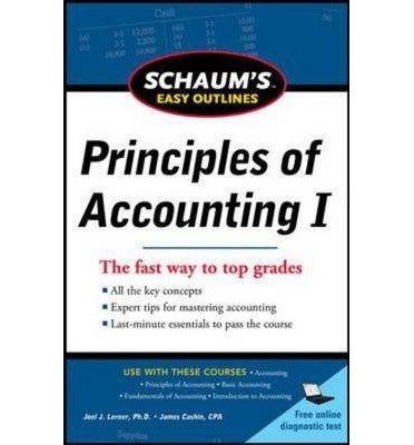 Cover for Joel Lerner · Schaum's Easy Outline of Principles of Accounting (Pocketbok) [Revised edition] (2012)