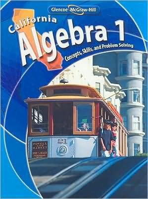 Cover for Mcgraw-hill · California Algebra: Concepts, Skills, and Problem Solving (Hardcover Book) (2007)