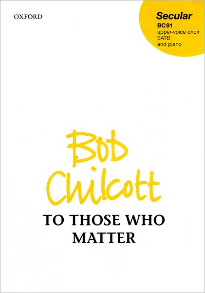 To Those Who Matter -  - Books - Oxford University Press - 9780193857520 - September 8, 2024