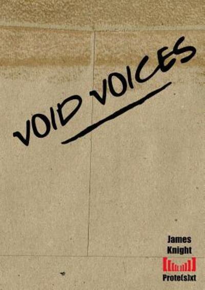 Cover for James Knight · Void Voices (Paperback Book) (2018)