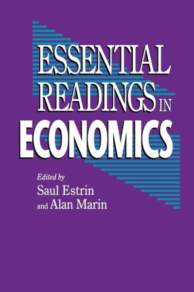 Cover for Saul Estrin · Essential Readings in Economics (Paperback Book) (1995)