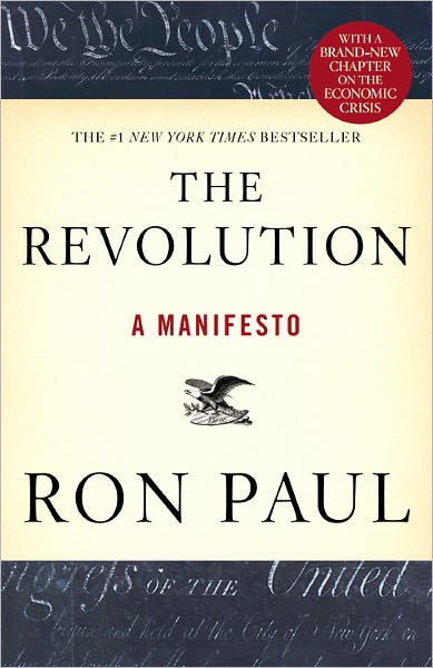 Cover for Ron Paul · The Revolution: a Manifesto (Paperback Book) (2009)