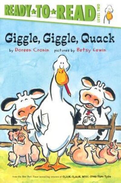 Cover for Doreen Cronin · Giggle, Giggle, Quack (Hardcover Book) (2016)