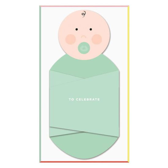 Cheree Berry Swaddle Soiree Baby Shower Invite Notecards - Galison - Books - Galison - 9780735349520 - July 1, 2017