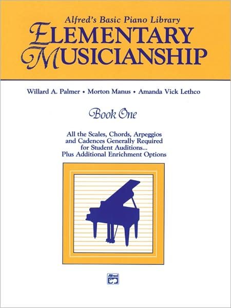 Cover for Willard A Palmer · Elementary Musicianship 1 (Book) (1987)