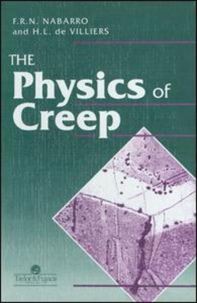 Cover for F R N Nabarro · Physics Of Creep And Creep-Resistant Alloys (Hardcover bog) (1995)