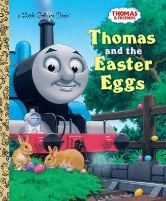Cover for Golden Books · Thomas and the Easter Eggs (Hardcover bog) (2016)