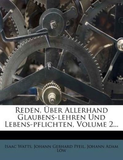 Cover for Watts · D. Isaac Watts Reden, ueber aller (Bok) (2012)