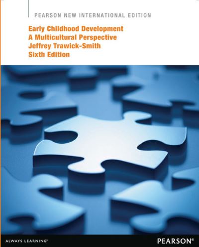 Cover for Jeffrey Trawick-Smith · Early Childhood Development: A Multicultural Perspective: Pearson New International Edition (Paperback Book) (2013)