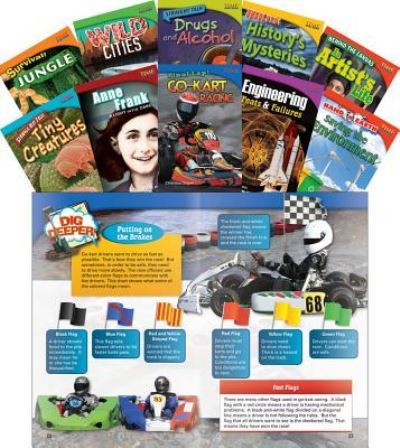 Cover for Teacher Created Materials · Time for Kids Informational Text Grade 4 Readers Set 3 10-Book Set (Time for Kids Nonfiction Readers) (Paperback Book) (2012)