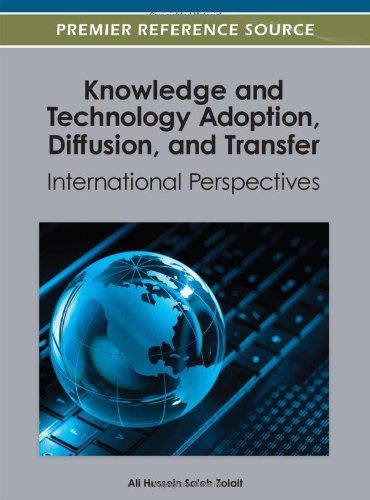 Cover for Ali Hussein Saleh Zolait · Knowledge and Technology Adoption, Diffusion, and Transfer: International Perspectives (Premier Reference Source) (Hardcover Book) (2012)