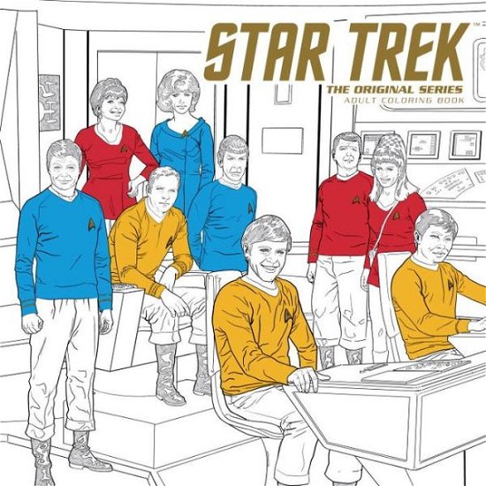 Cover for Cbs · Star Trek: The Original Series Adult Coloring Book (Pocketbok) (2016)