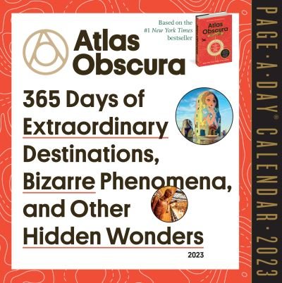 Cover for Atlas Obscura · Atlas Obscura Page-A-Day Calendar 2023 (Kalender) (2022)