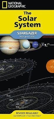 National Geographic Solar System Map (Stargazer Folded) - National Geographic Reference Map - National Geographic Maps - Books - National Geographic Maps - 9781566959520 - May 1, 2024