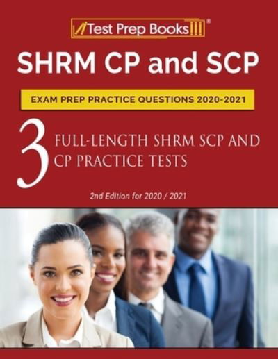 Cover for Tpb Publishing · SHRM CP and SCP Exam Prep Practice Questions 2020-2021 (Pocketbok) (2020)
