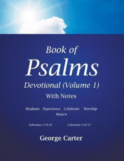 Cover for George Carter · Book of Psalms Devotional (Volume 1) (Paperback Book) (2019)