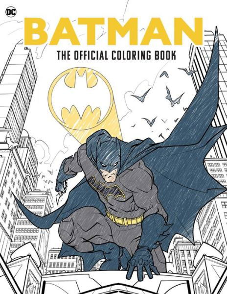 Cover for Insight Editions · Batman: The Official Coloring Book (Pocketbok) (2022)